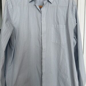Calvin Klein Men's Gray Checkered Shirt